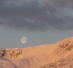 Moon Rising over Coniston